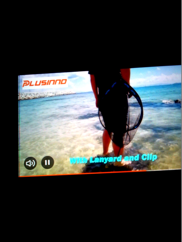 "Plusinno" Easy Fold Floating Fish Net, Easy Catch and Release NEW
