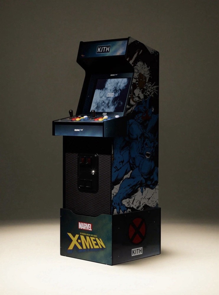 Arcade1Up X Kith Marvel Vs Capcom 2 With Riser And Stool