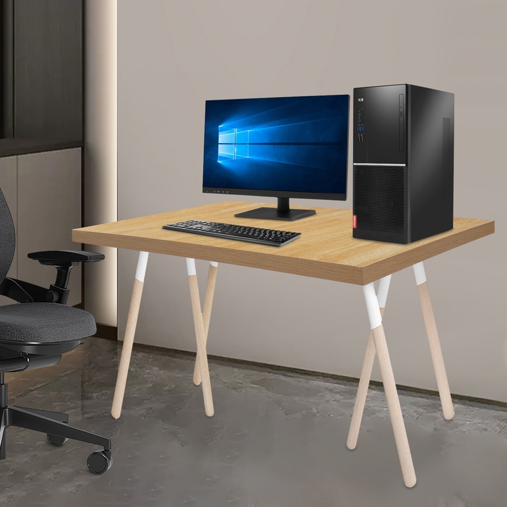 Plywood Tabletop, Rectangular Countertop, Adjustable Countertop 75*90*3.5cm