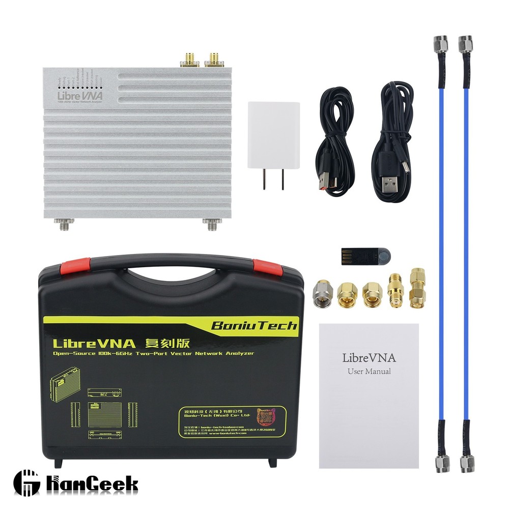 LibreVNA (Cloned Version) 100kHz-6GHz 2-ort Vector Network Analyzer SMA Conn