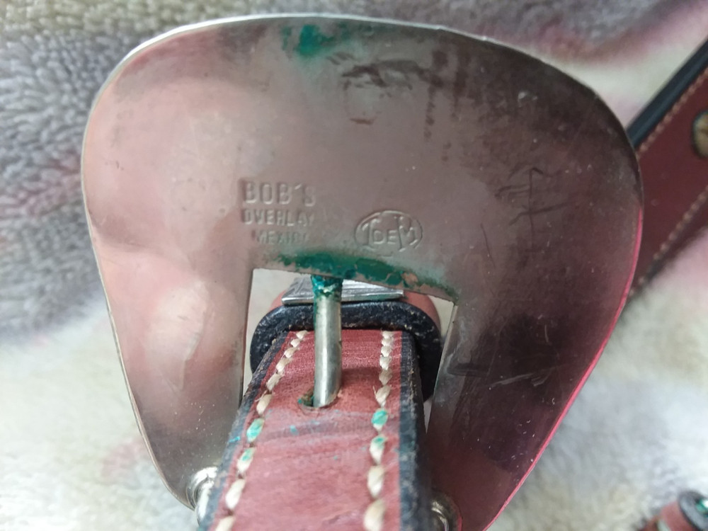 Bob's Custom Tack sterling silver show halter