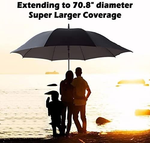 Golf Umbrella 72 80 Inch Extra Large Windproof
