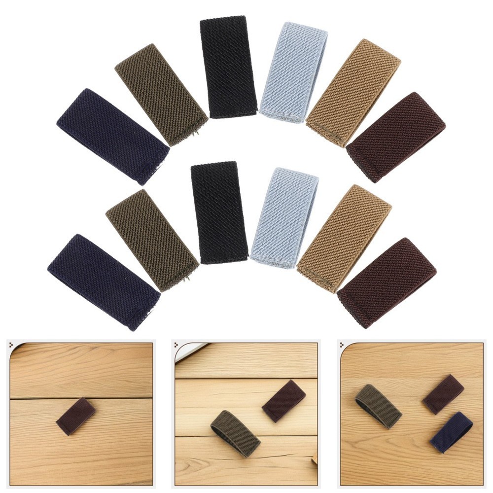 12 Pcs Belt Loop Retainer Webbing Strap Organizers Backpack Holder