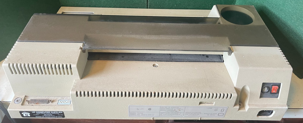 Vintage HP/Hewlett Packard 7475A Six Pen Plotter