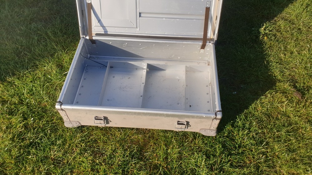Aluminium Transport Case Box Stackable, Camper Storage etc Zarges?