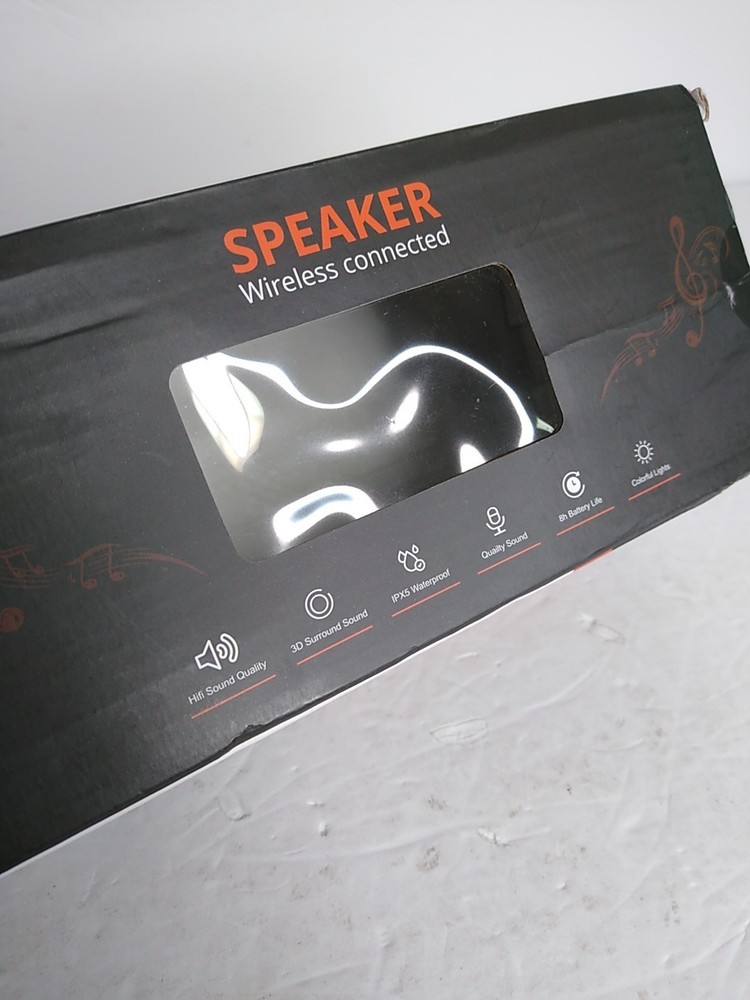 OPEN BOX Peicheng WP-05A Bluetooth Wireless Speaker IPX5 Waterproof