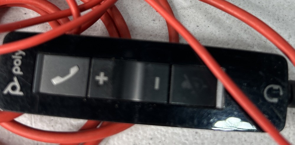 Plantronics Blackwire 5220 Binaural Headset Poly Tested