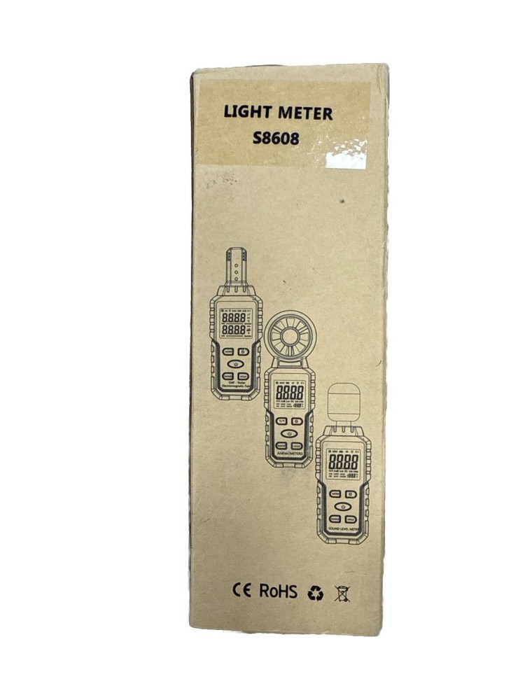 Digital Design Multi-Function Environmental Meter S8608