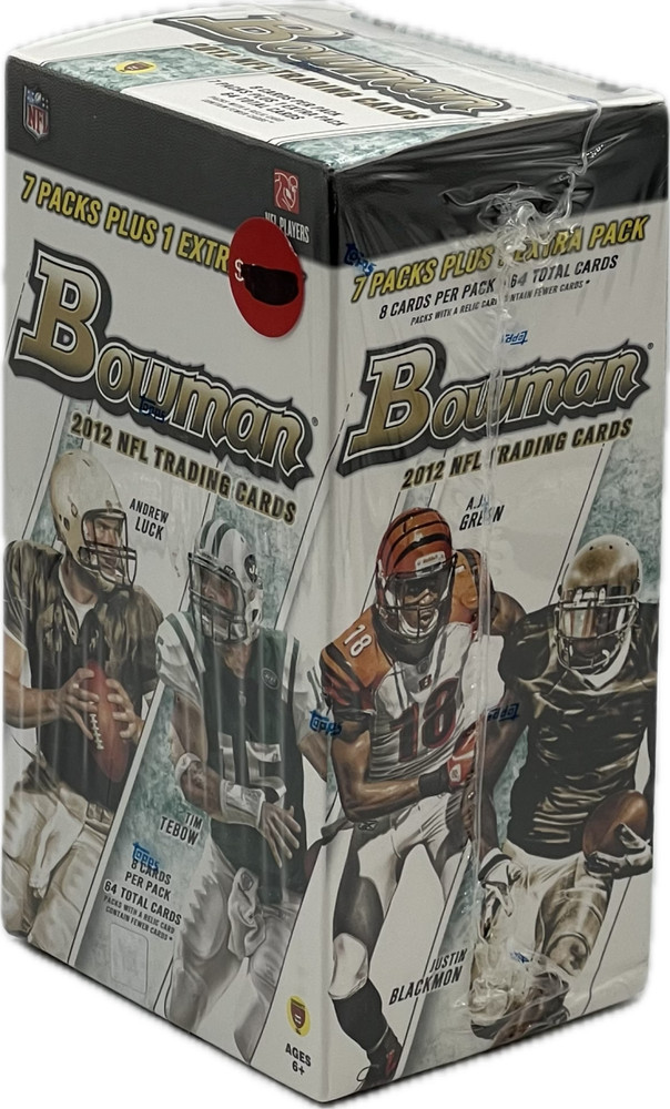 2012 Bowman Football 8-Pack Box