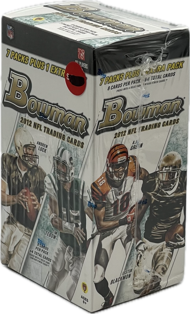 2012 Bowman Football 8-Pack Box