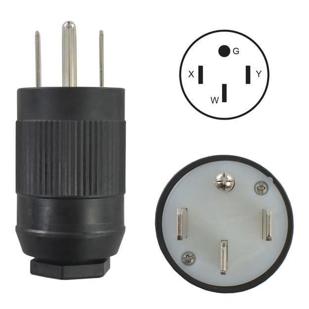 Conntek 60837-00 14-50P Assembly Plug , Black