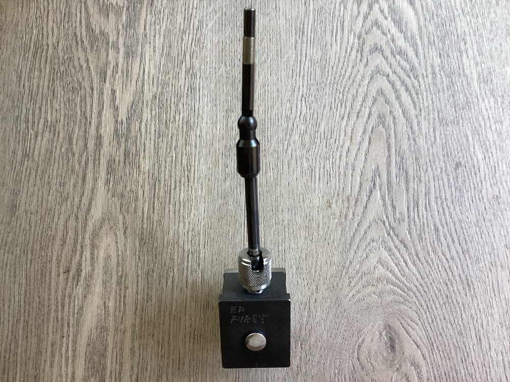 Starrett 657 Magnetic Base Indicator Holder Push Button On/Off