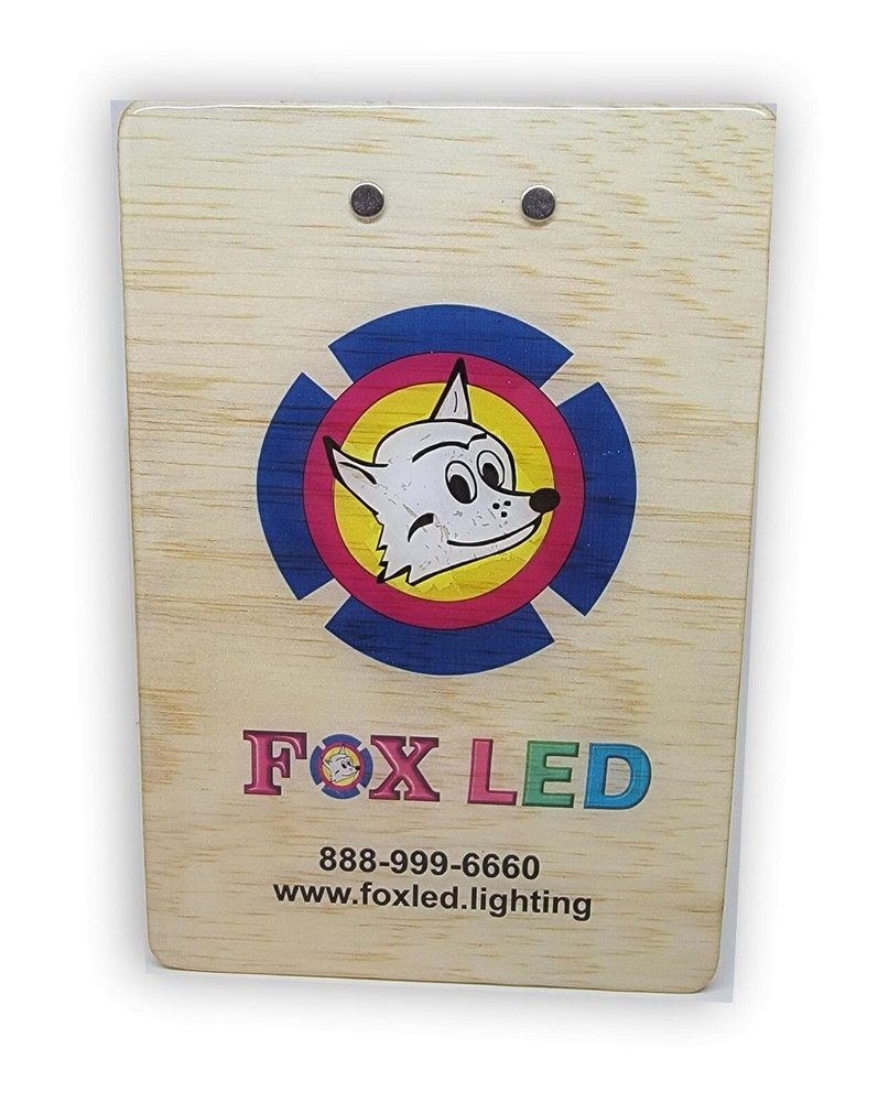 Laser print customized clipboards with epoxy surface 9x12"