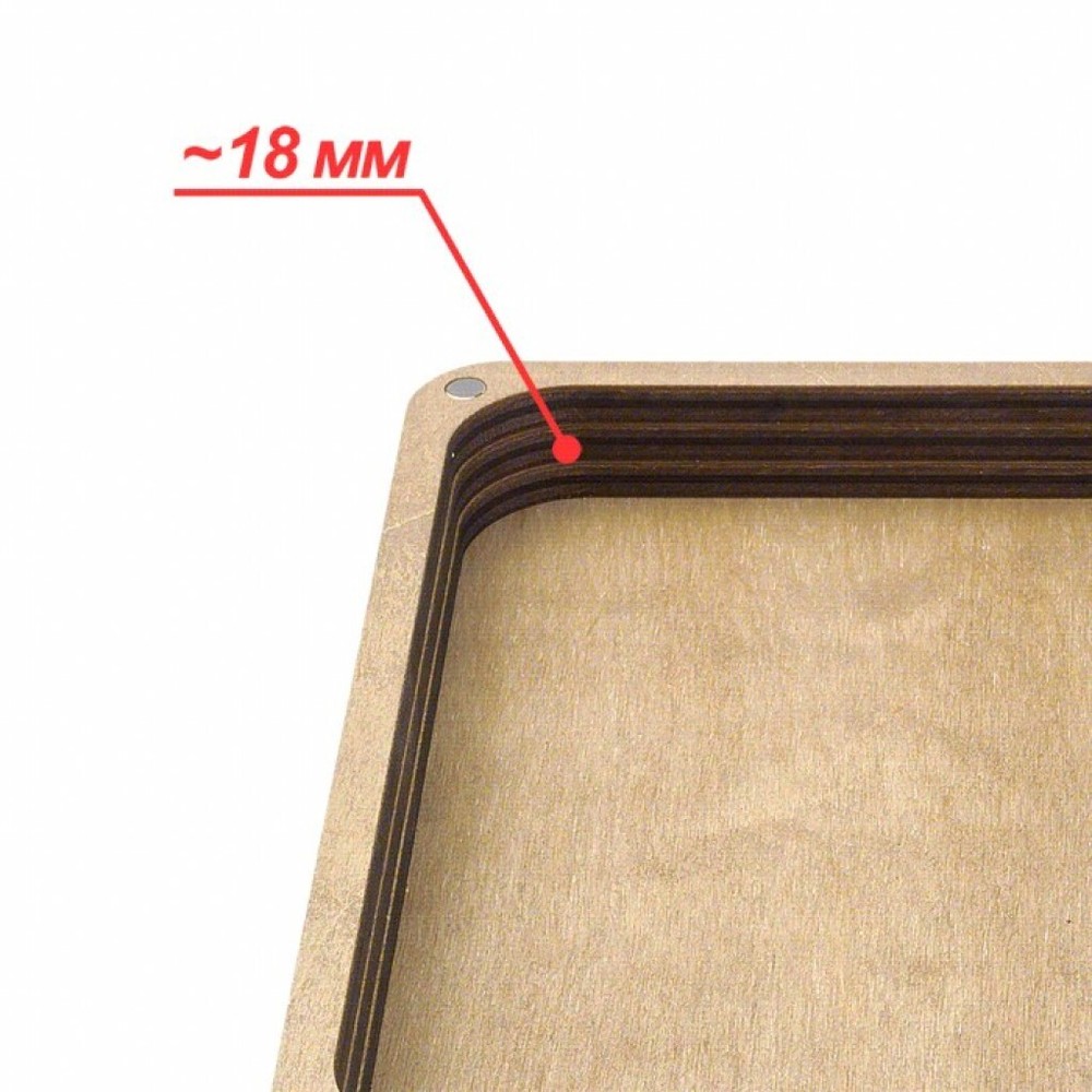 Plywood Needlework Box + 46 spools Needlework Organizer Thread/Floss organizer