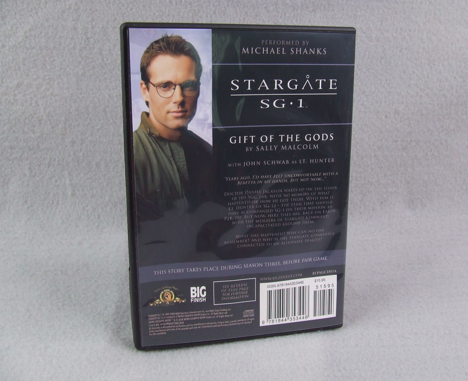 Stargate SG-1 Gift of the Gods by Sally Malcolm (Big Finish Audio CD #1.1)