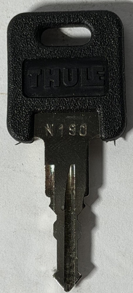 Thule Key Replacement N190 (Authentic & Genuine OEM Thule® Key Replacement)