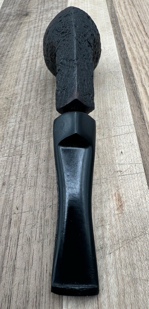 Vintage Rusticated Briar Billiard Tobacco Pipe