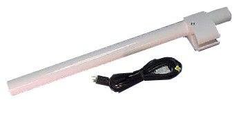 DCI Light Post Extension, 24", Ritter Bushing, Gray