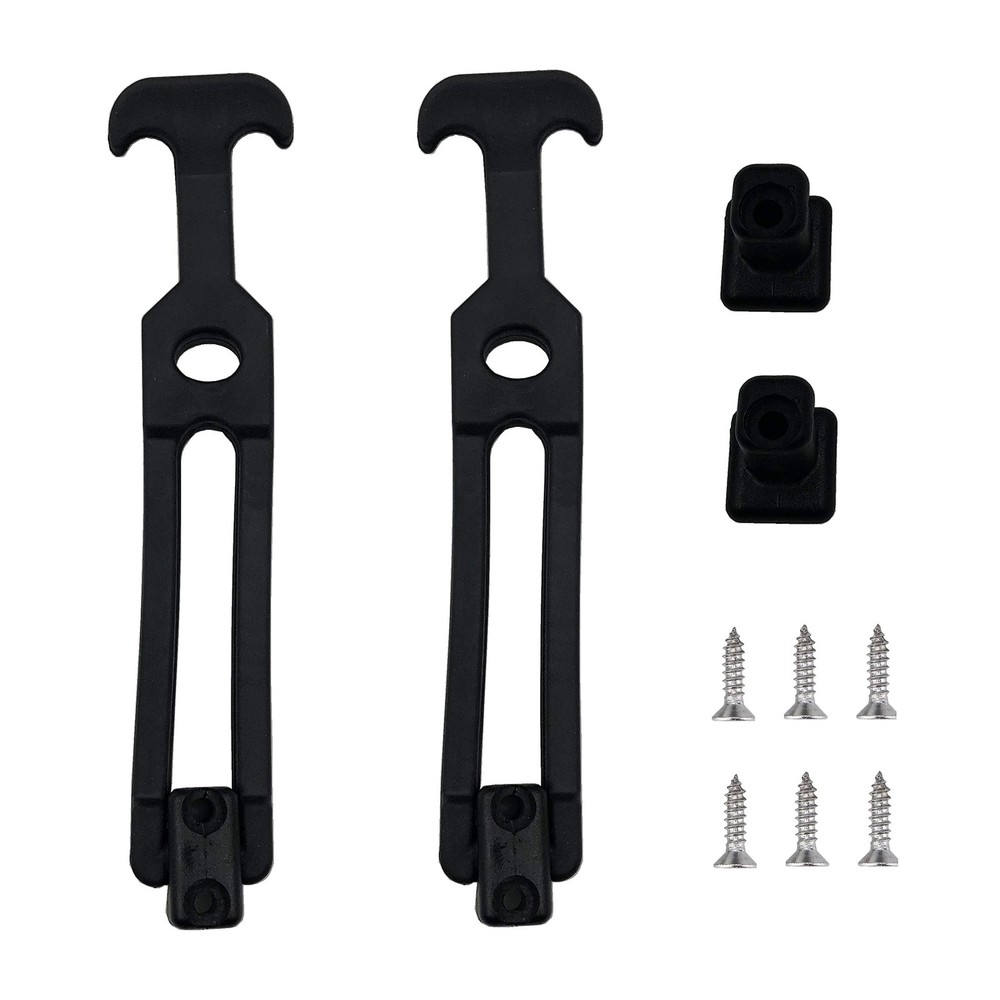 Creatyi 2 PCS Latest Model 8'' Rubber Flexible T-Handle Draw Latches,for