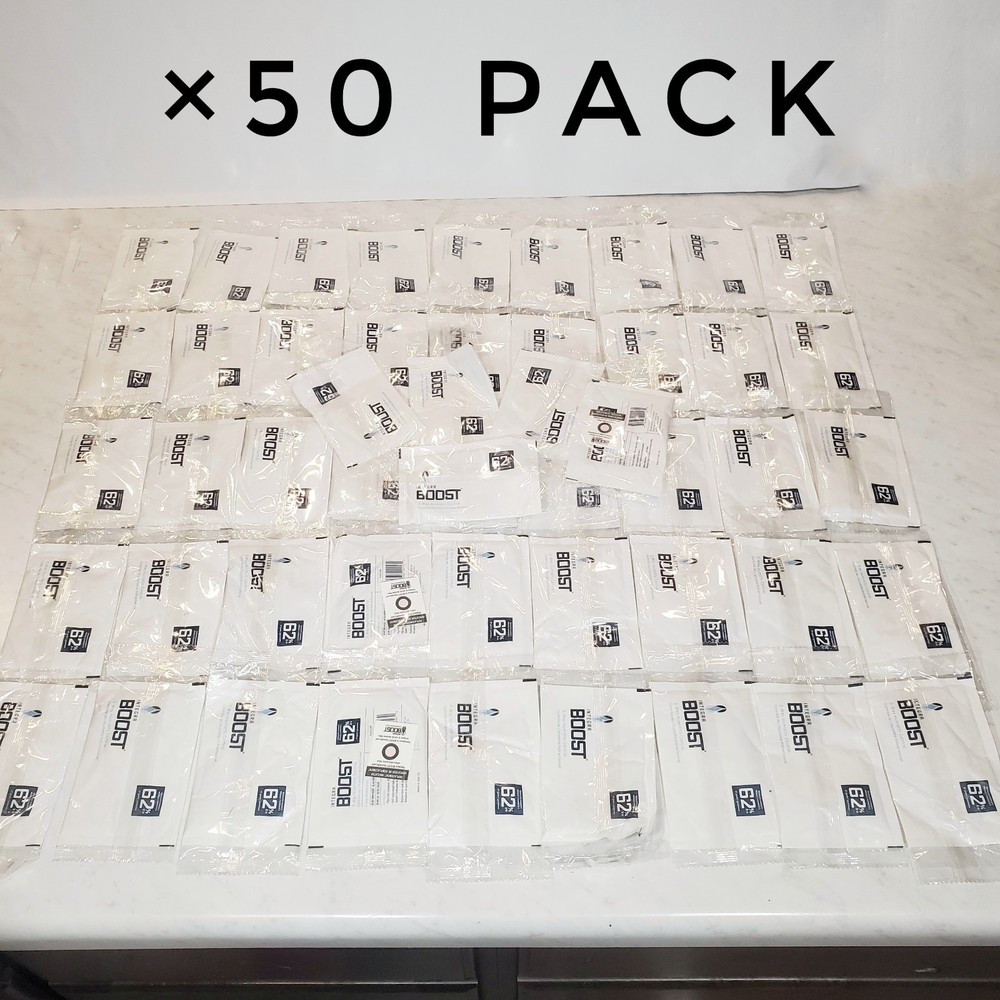 50pc 50 Pack Integra Boost 67g Humidiccant, 62% RH