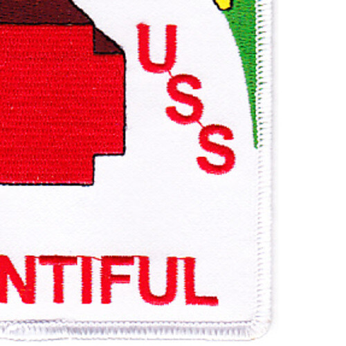 USS Bountiful AH-9 Hospital Ship Patch