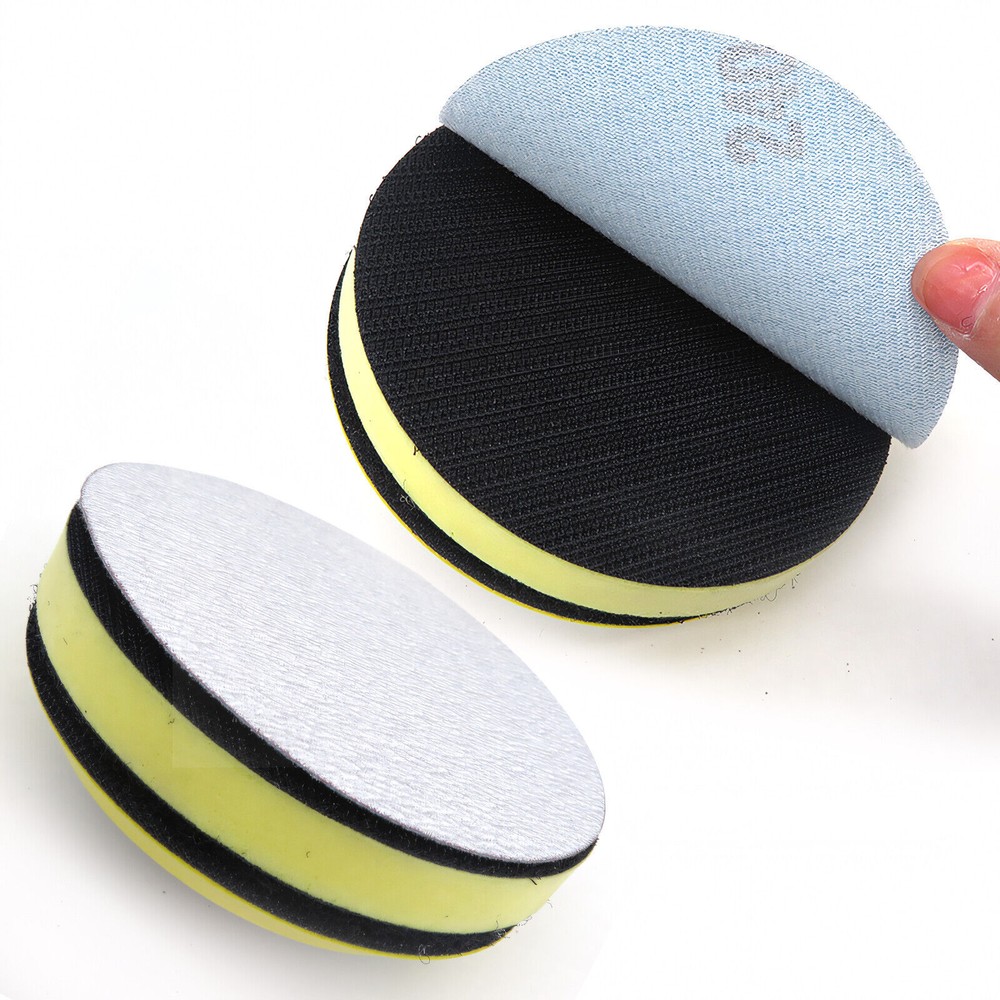2pcs 100mm eccentric dry sanding discs sanding sheets sandpaper