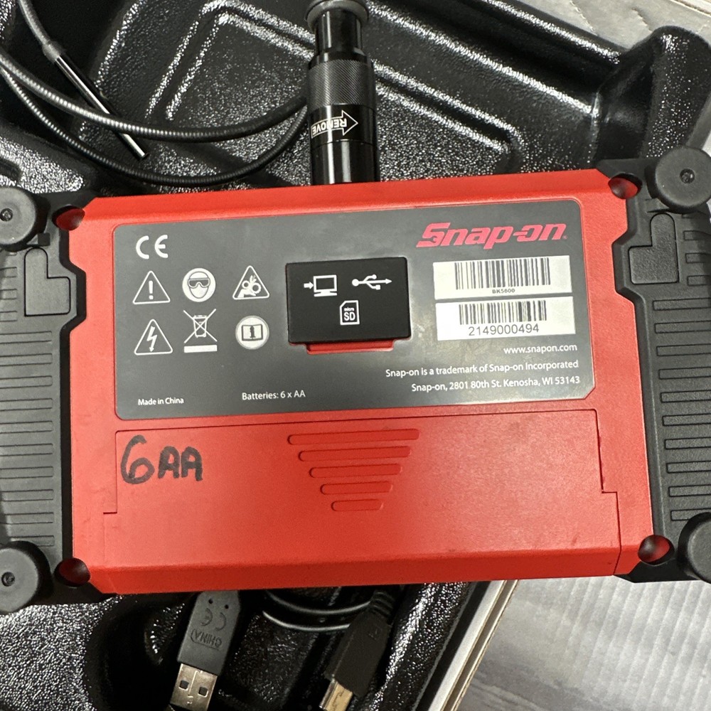 Snap-on BK5600DUAL55 Digital Borescope (Video Scope)