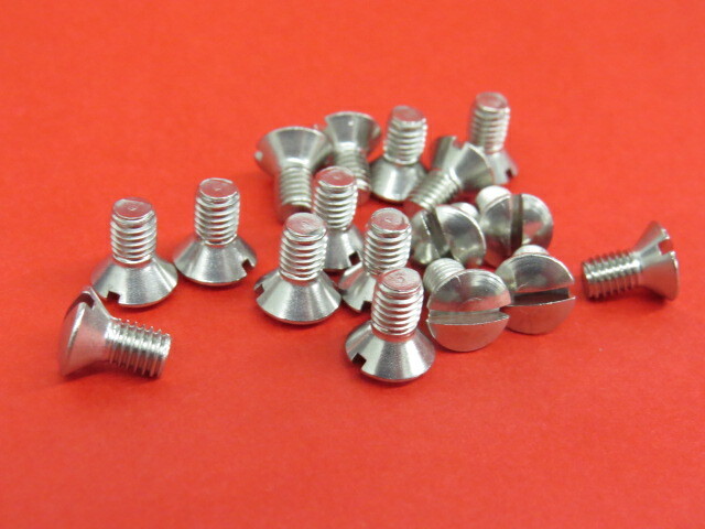 1935-39 Ford windshield frame screws flathead    R-014