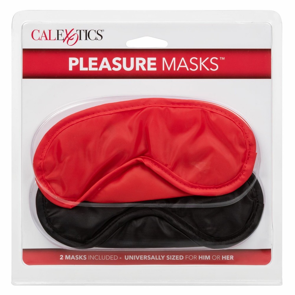 Full Coverage Bondage Eye Mask Fetish Blindfold Cover BDSM Accessories SET