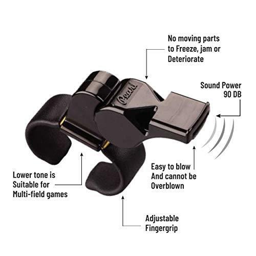 FOX 40 PEARL FINGER GRIP WHISTLE