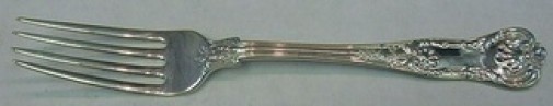 New Queens by Gorham Sterling Silver Regular Fork 7"