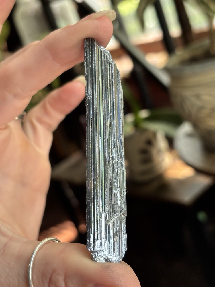 3.4" Flashy Stibnite Shard 20grams