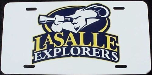 LaSalle Explorers Alumni College License Plate Tag