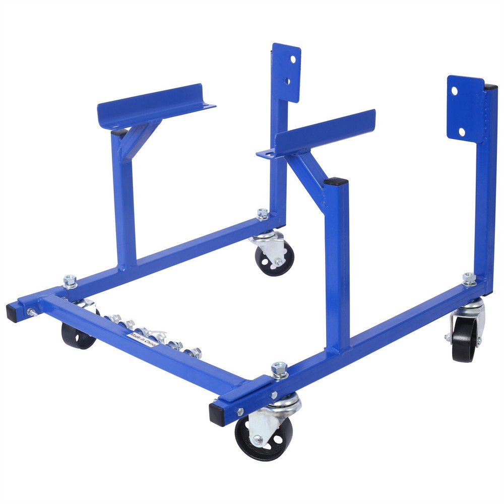 Rolling Engine Cradle with Wheels Steel 1000 LBS Capacity for Small Block