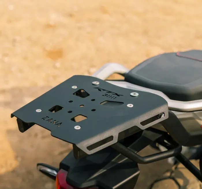 Top Rack With Plate (Black) Fit for TVS APACHE RTX 300