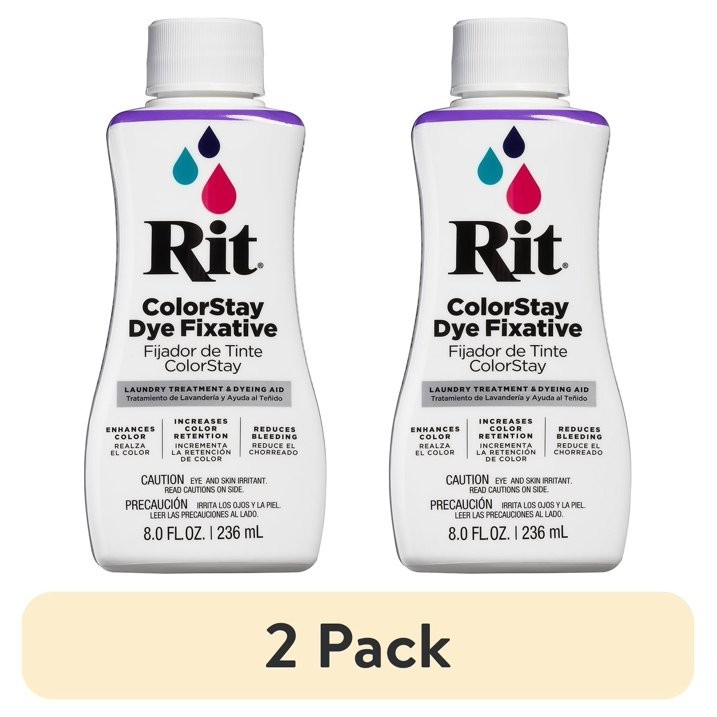 (2 pack) Rit, Colorstay Dye Fixative, 8 fl. oz.