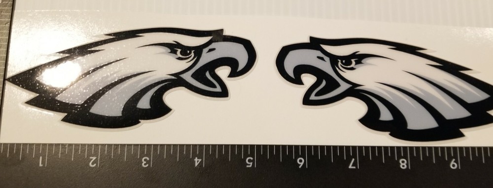 Philidelphia Eagles Full Size Helmet Decals