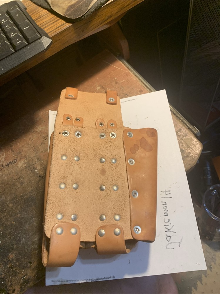 BUCKINGHAM 4 POCKET DOUBLE BACK HOLSTER - 826