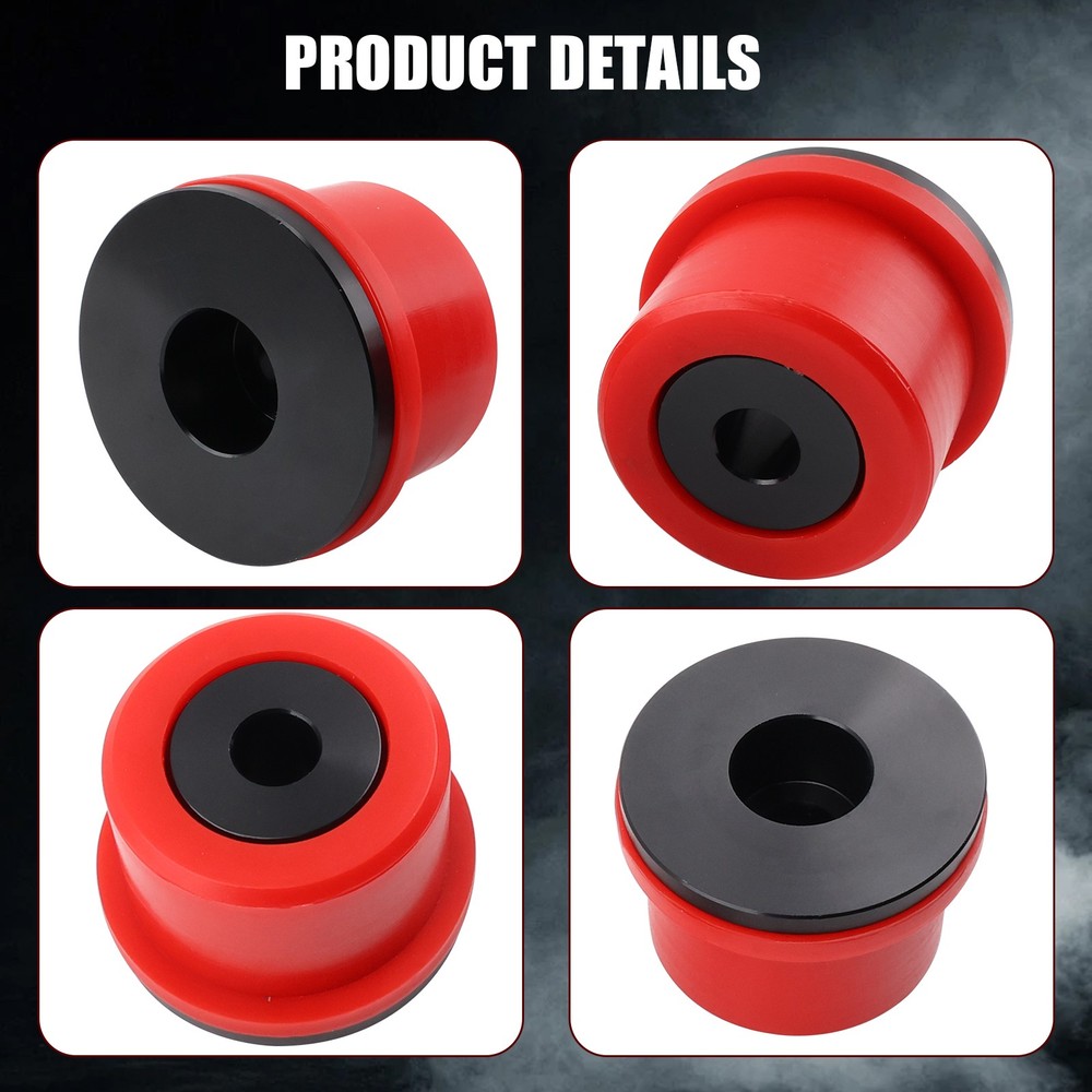 Pair Performance Polyurethane Rear Differential Mount Bushings for BMW E46 Z4 M3