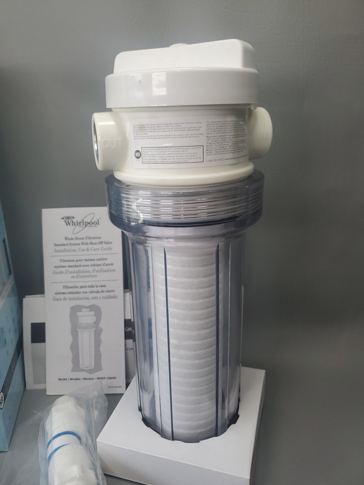 Whirlpool WHKF-DWHV Whole Home Premium Water Filtration System w/ Filter New