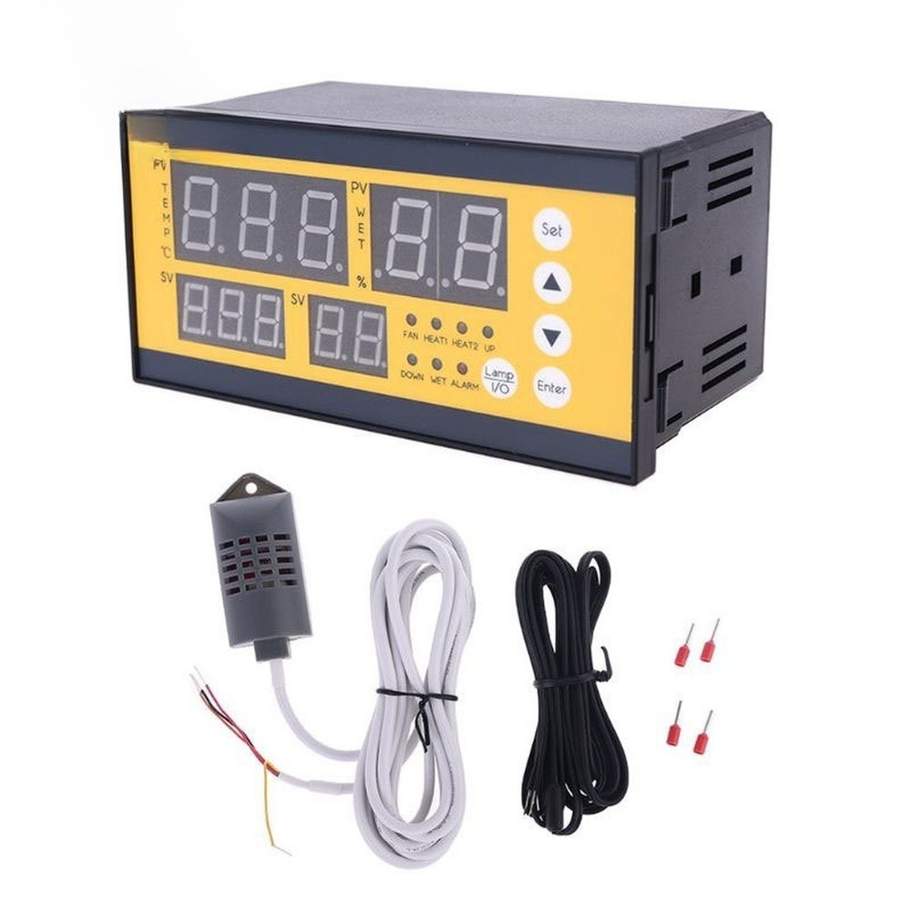 Egg Incubator with Temperature Humidity Controller and Automatic Turning Cycle