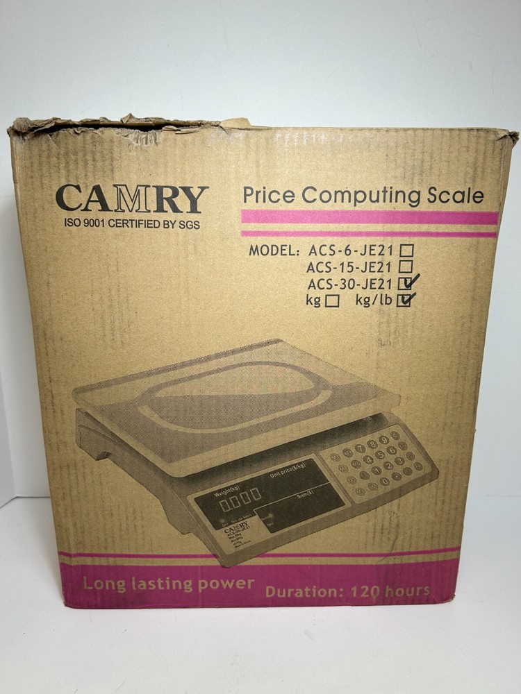 Camry Price Computing Scale  ACS-30-JE21