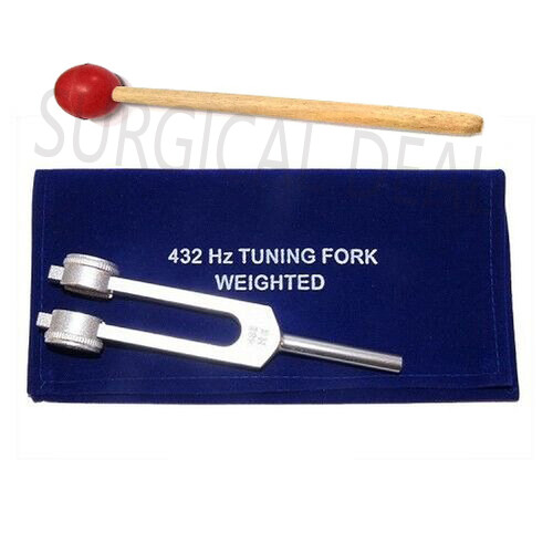 432 Hz Weighted Tuning Fork + Mallet