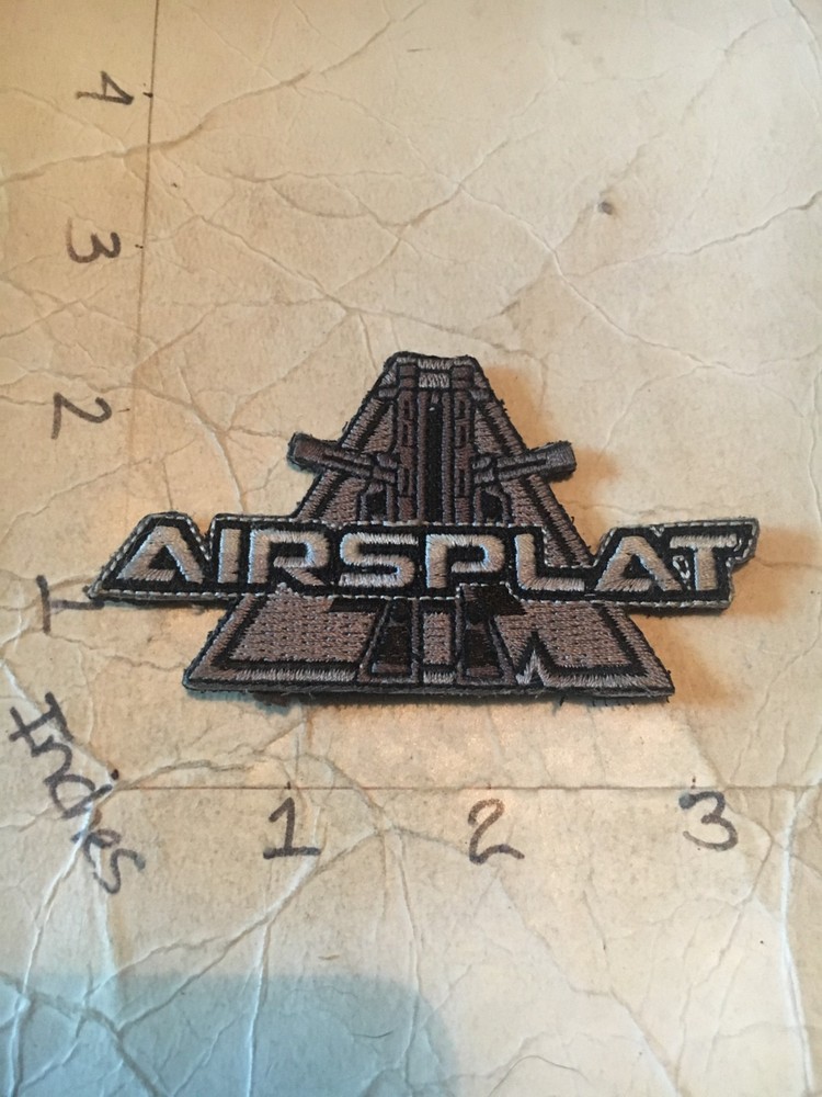 Airsplat morale patch with hook & loop back 7/6/25