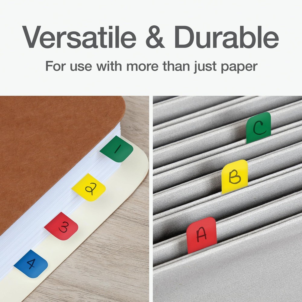 Redi-Tag Write-On Tabs, Permanent Adhesive Index 130 Primary