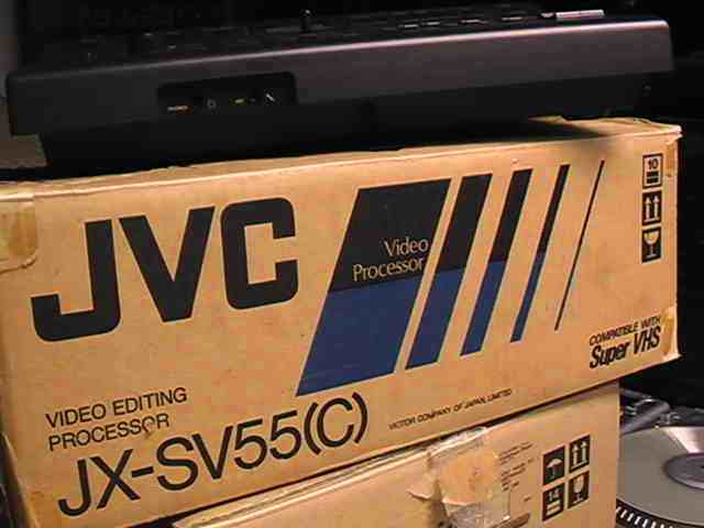 JVC JX-SV55c Video Editing Processor