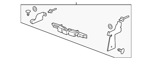 Genuine GM Front Grille Support Reinforcement 22983413