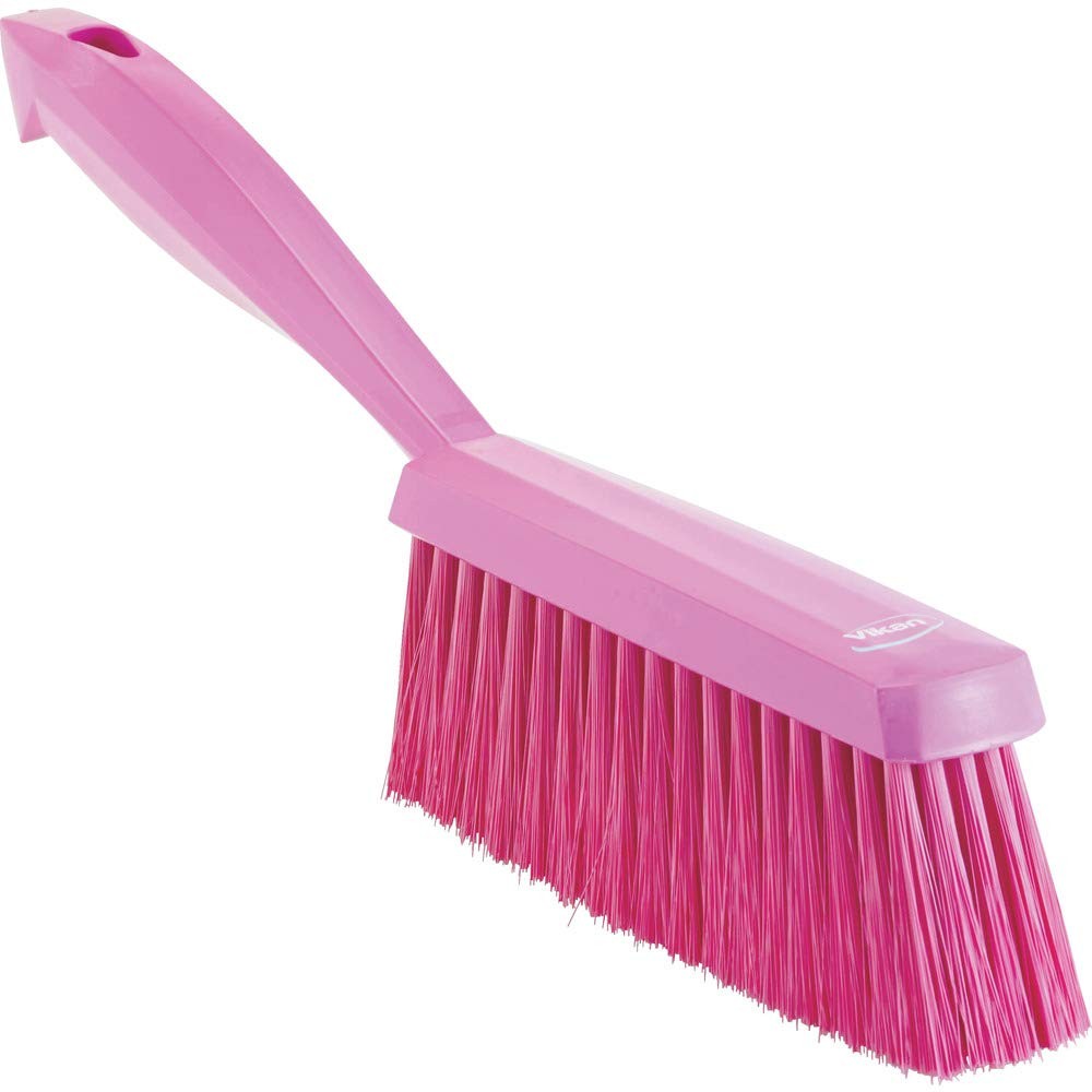 45871 Bench Cleaning Brush, Polypropylene/Polyester Soft Bristle Dustpan Brus...