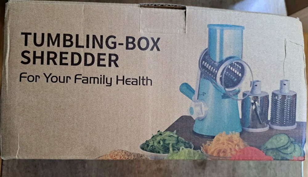 Tumbling Box Shredder Sky Blue NIB