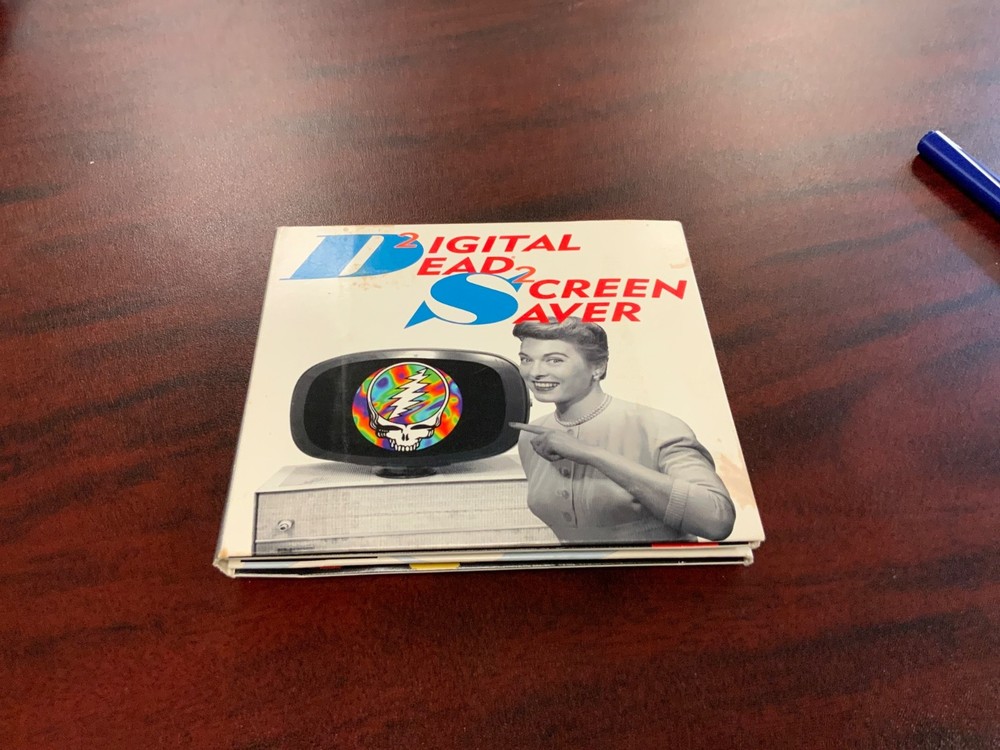 Digital Dead Screen Saver Grateful Dead 4 Floppy Disks WINDOWS VERSION! HTF